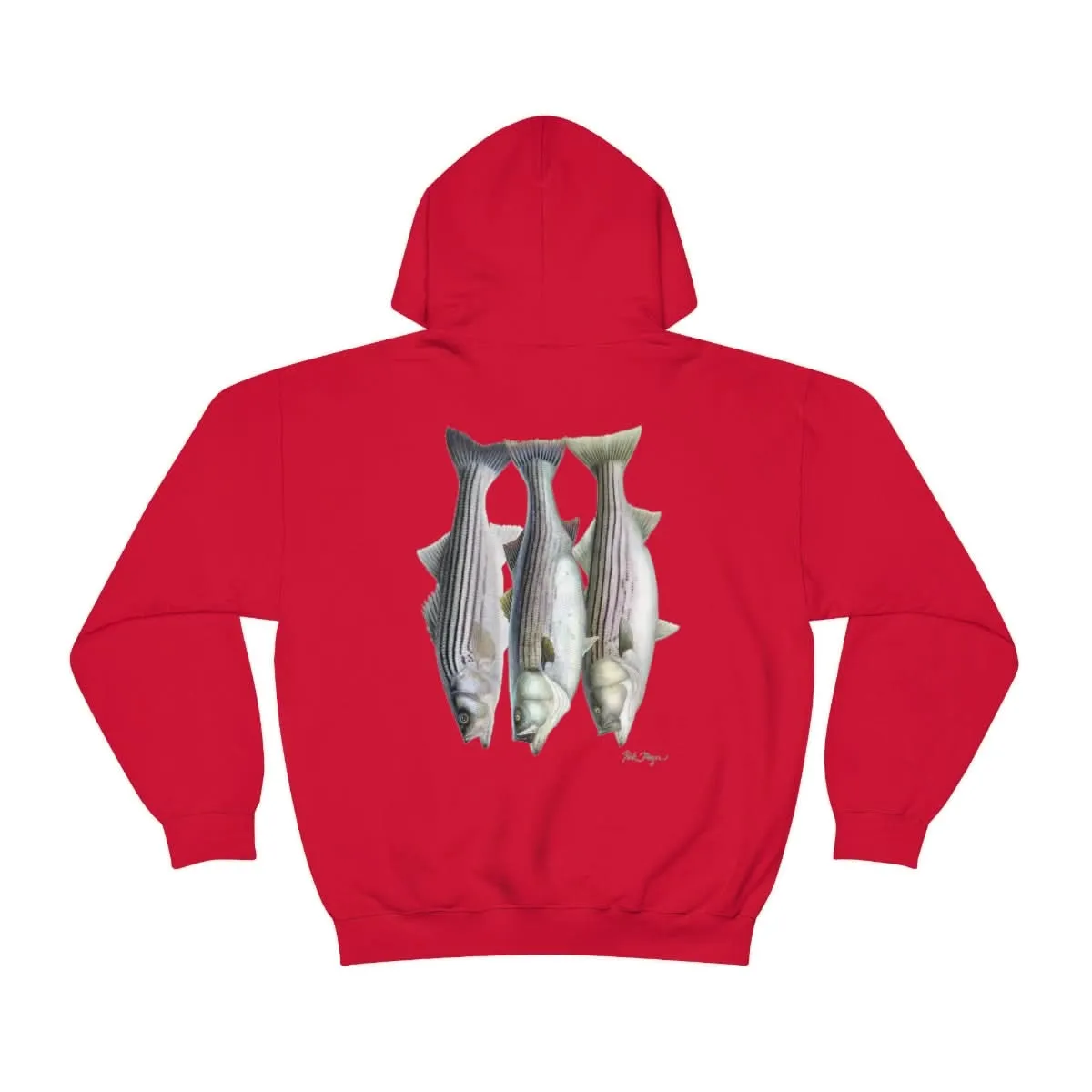 3 Stripers Warm Hoodie