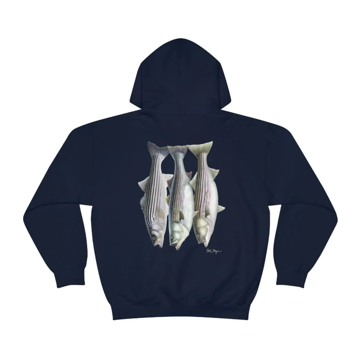 3 Stripers Warm Hoodie