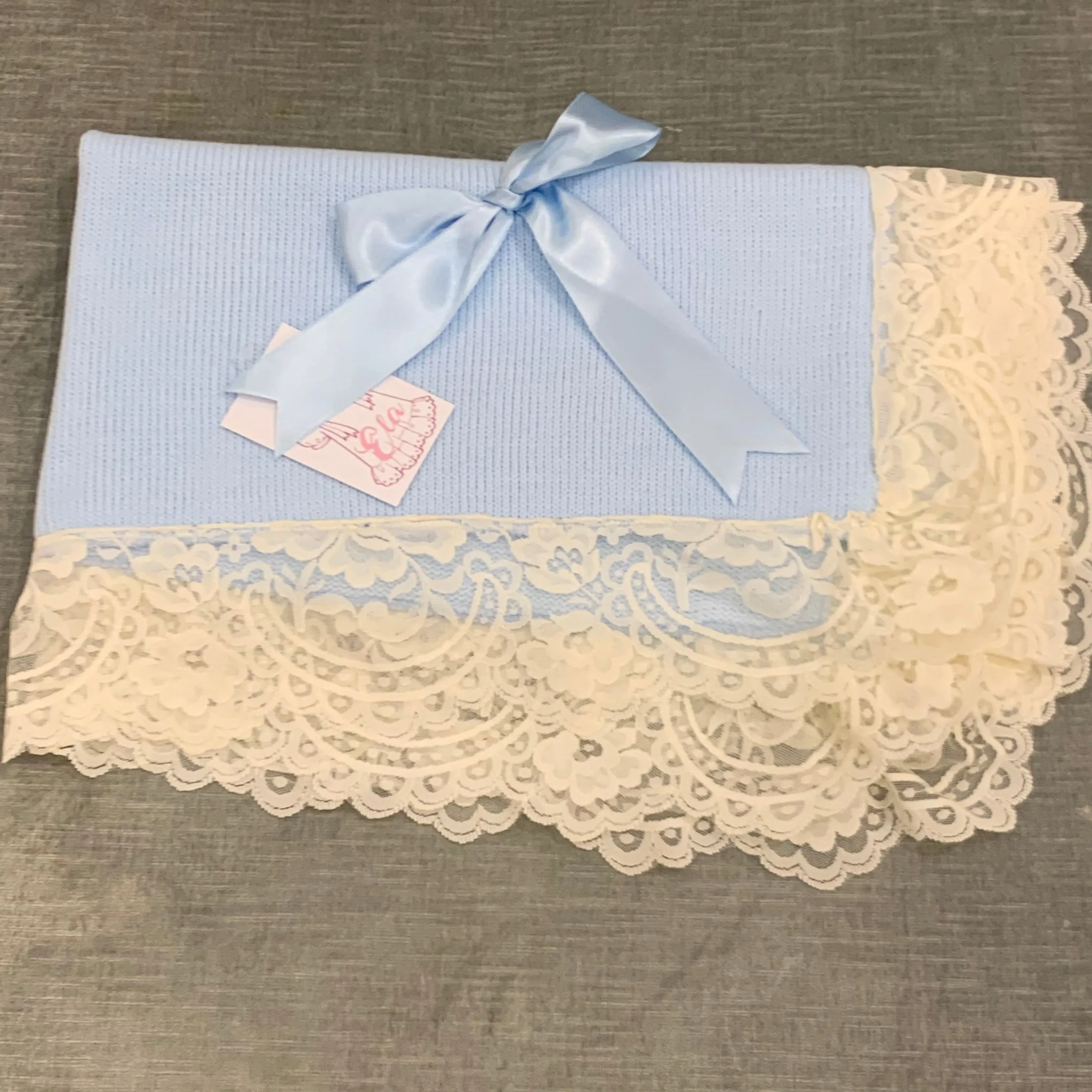 Baby Blue Infant Knit