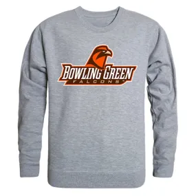 BGSU Bowling Green State University College Crewneck Pullover Sweatshirt Heather Grey