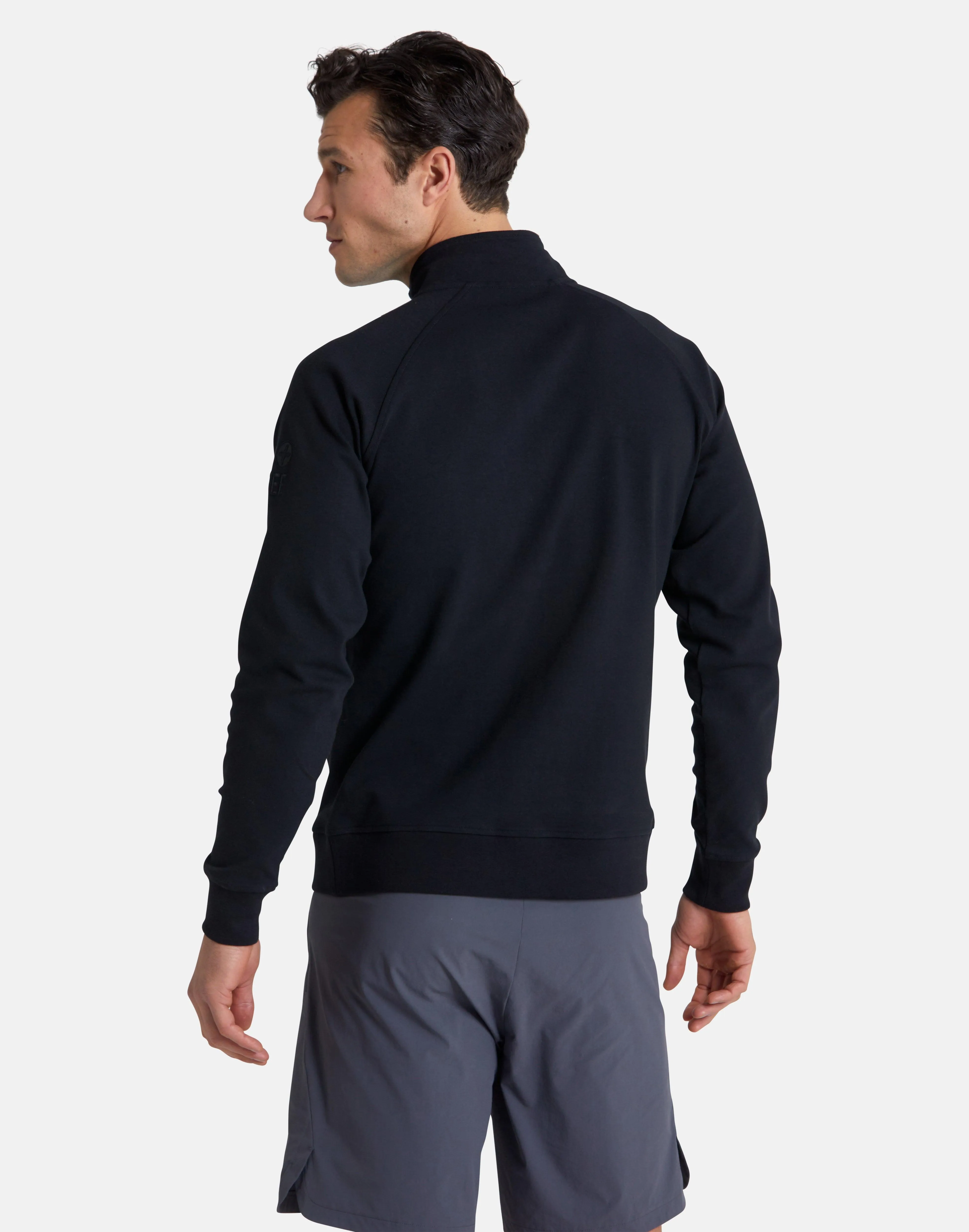 Chill Half Zip in Black