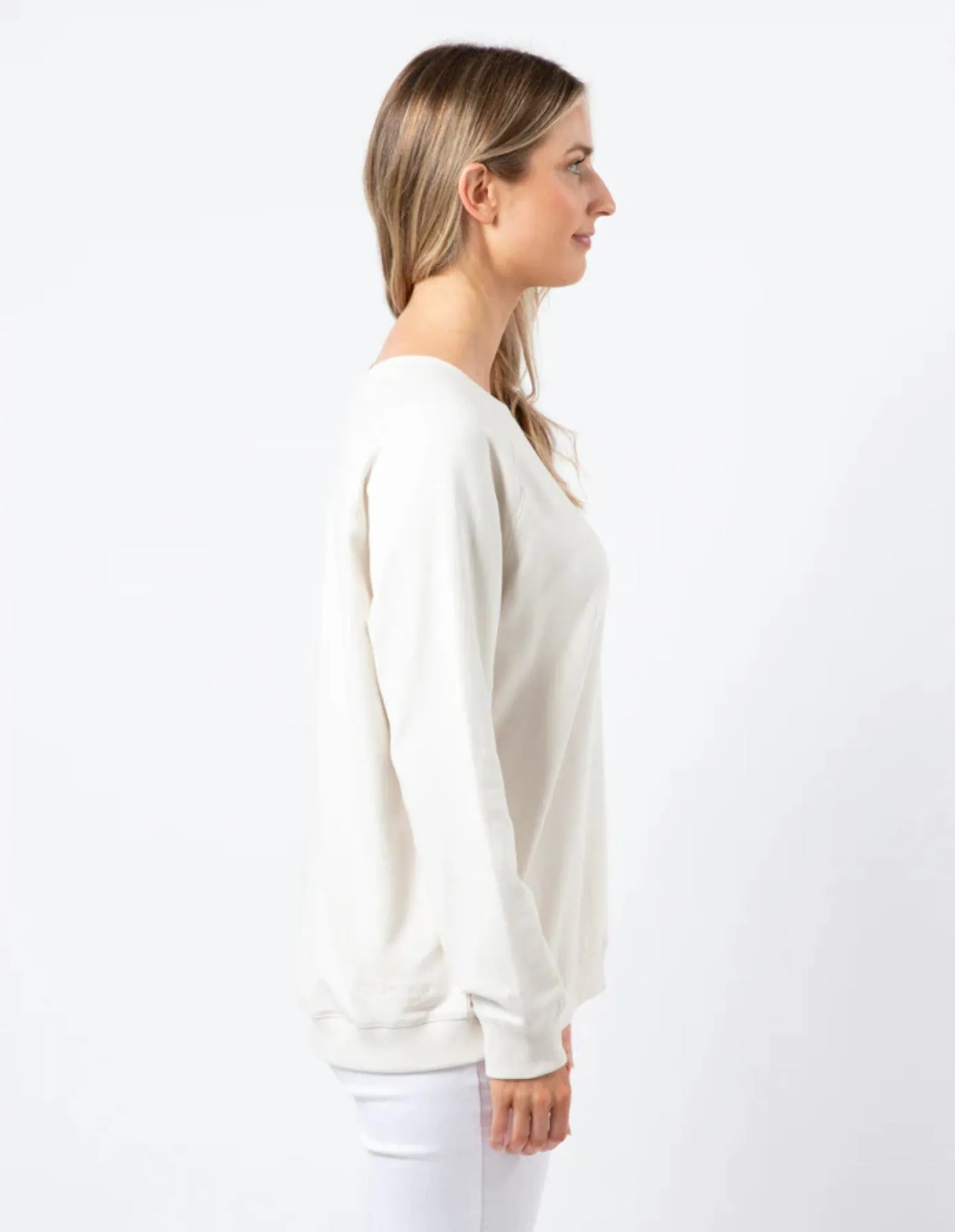 Classic Sweater - Cream - Stella   Gemma