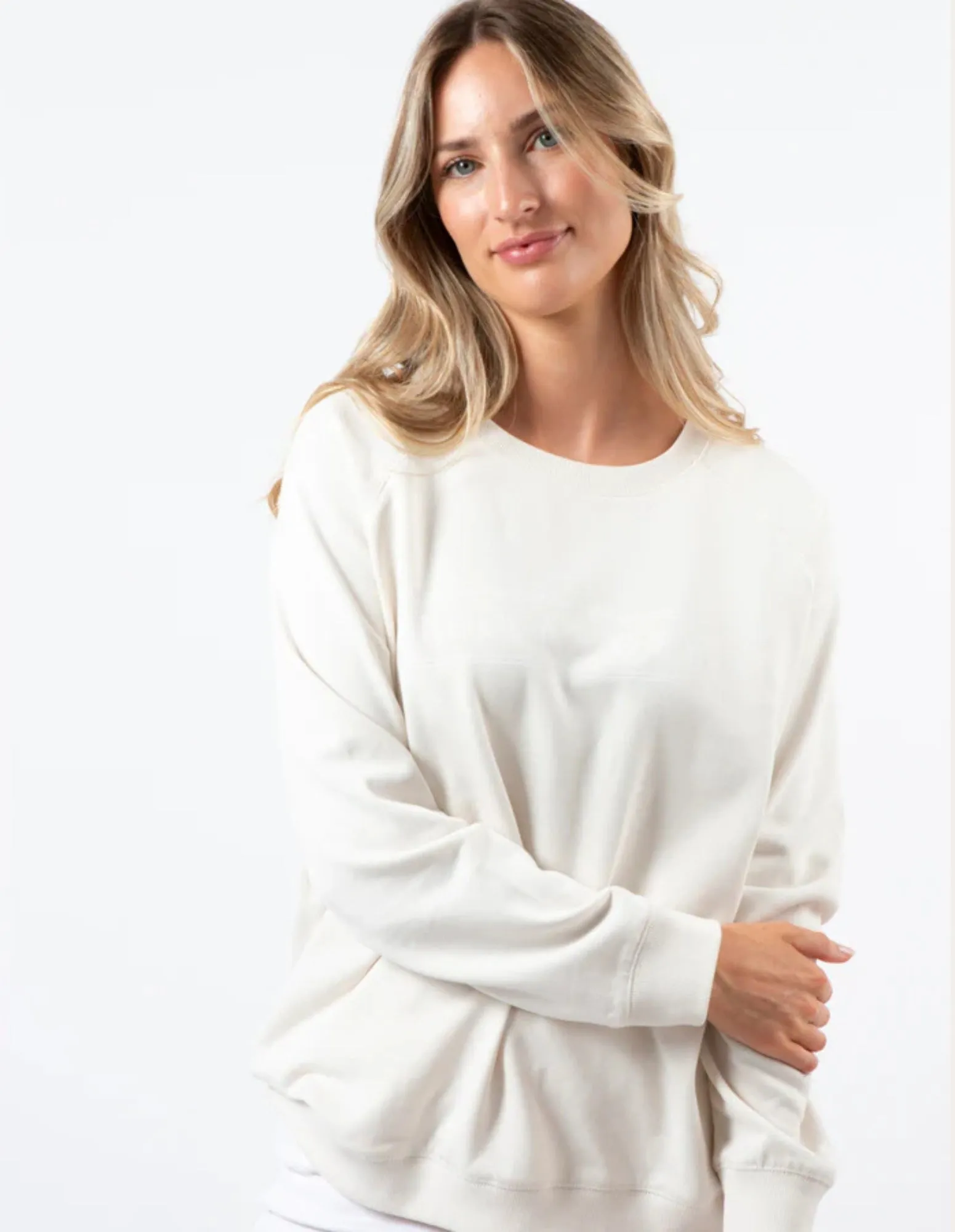 Classic Sweater - Cream - Stella   Gemma