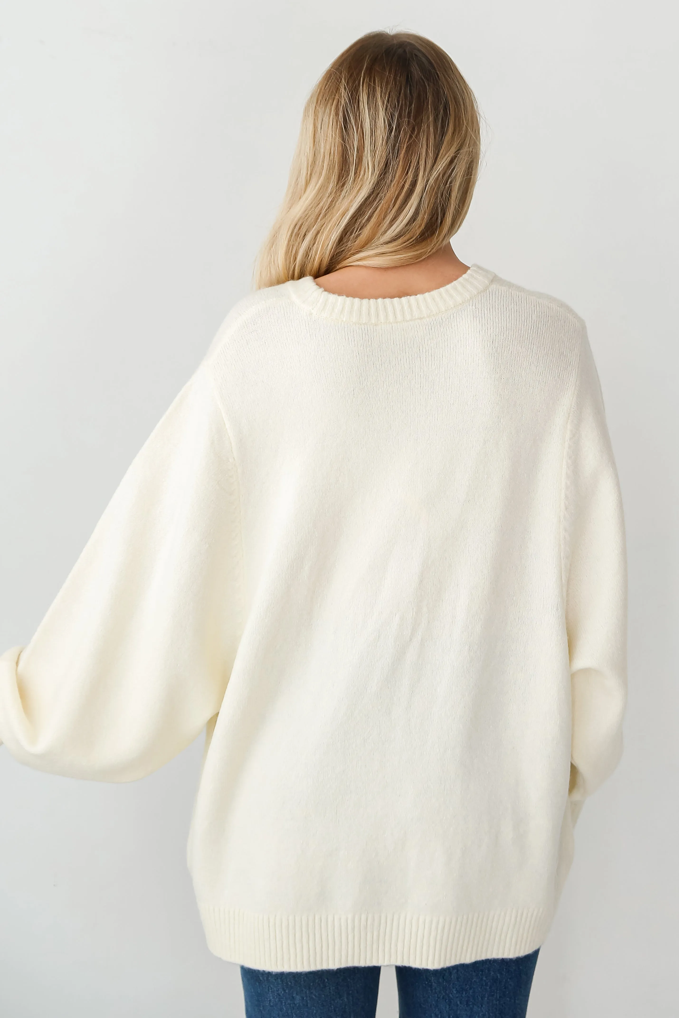 FINAL SALE - Aubrey Oversized Sweater - DOORBUSTER