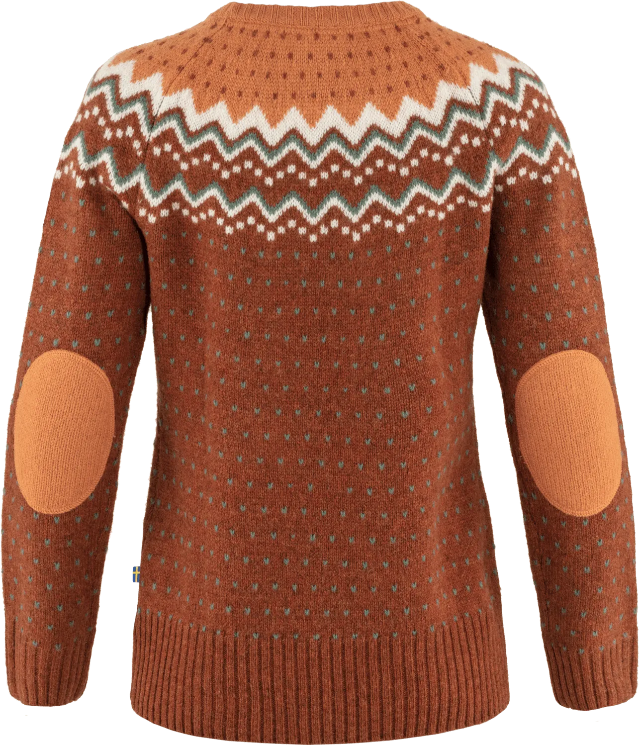 Fjällräven Women&#x27;s Övik Knit Sweater Autumn Leaf/Desert Brown | Buy Fjällräven Women&#x27;s Övik Knit Sweater Autumn Leaf/Desert Brown here | Outnorth