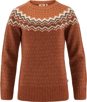 Fjällräven Women&#x27;s Övik Knit Sweater Autumn Leaf/Desert Brown | Buy Fjällräven Women&#x27;s Övik Knit Sweater Autumn Leaf/Desert Brown here | Outnorth