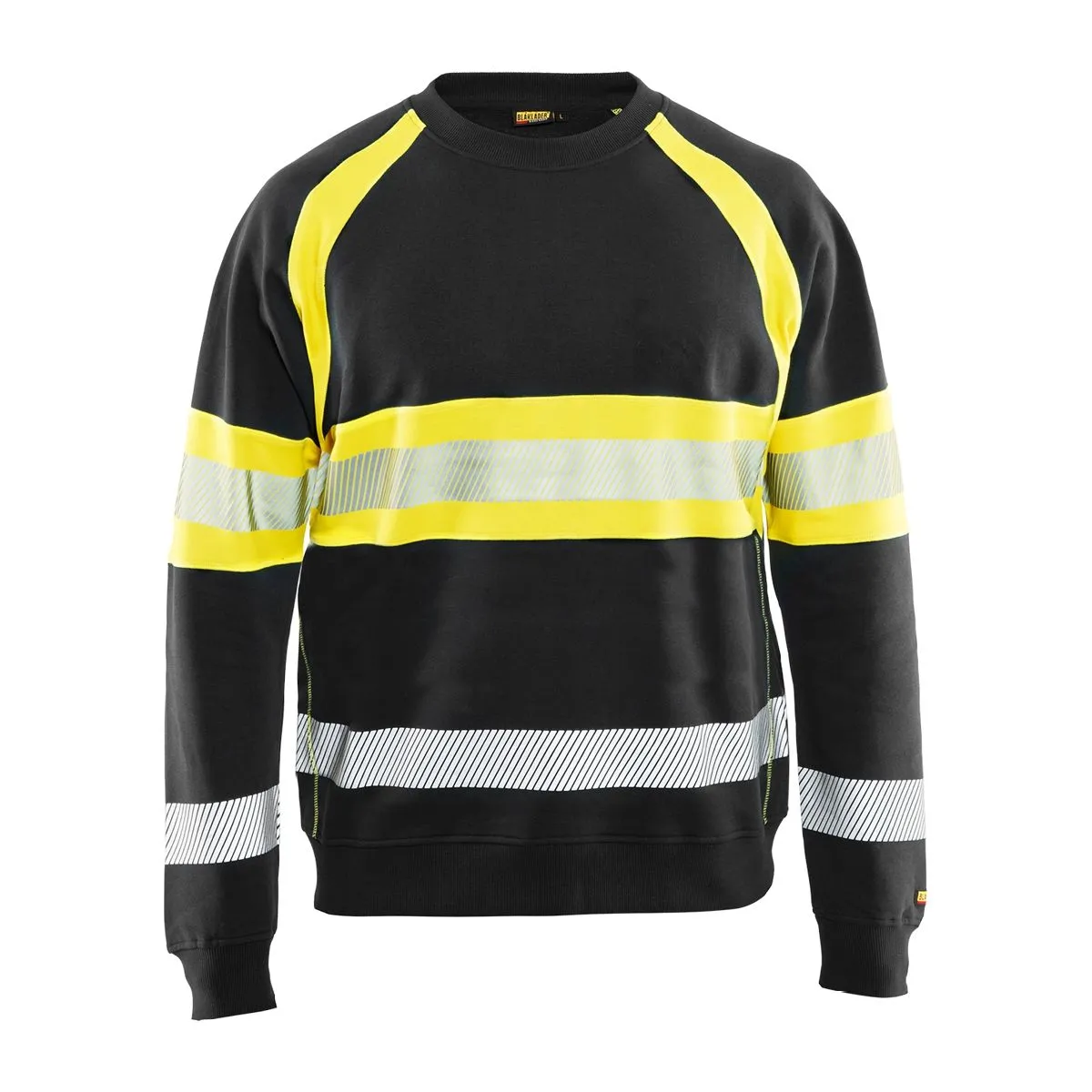 High&#x20;Vis&#x20;Sweater&#x20;3359&#x20;Marine&#x2F;High&#x20;Vis&#x20;Geel&#x20;-&#x20;Bl&#xE5;kl&#xE4;der