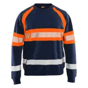 High&#x20;Vis&#x20;Sweater&#x20;3359&#x20;Marineblauw&#x2F;Oranje&#x20;-&#x20;Bl&#xE5;kl&#xE4;der