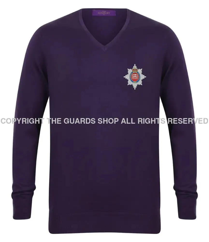 London Guards Lightweight V Neck Sweater