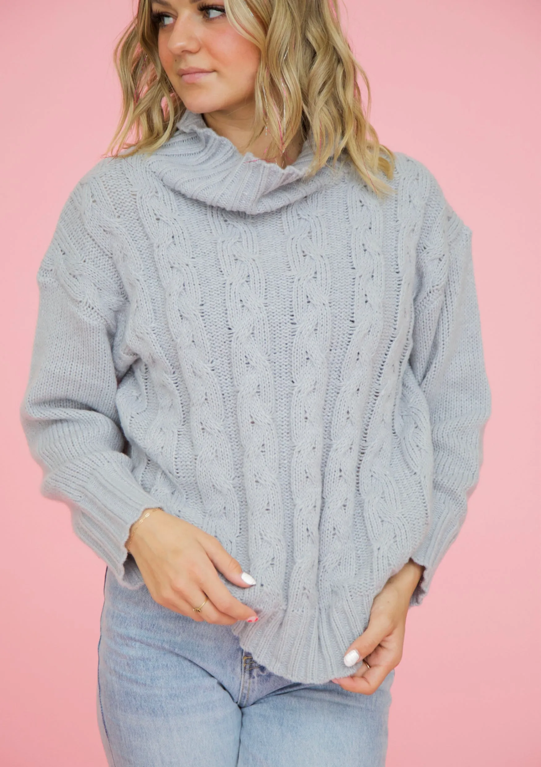 Look My Way Knit Sweater