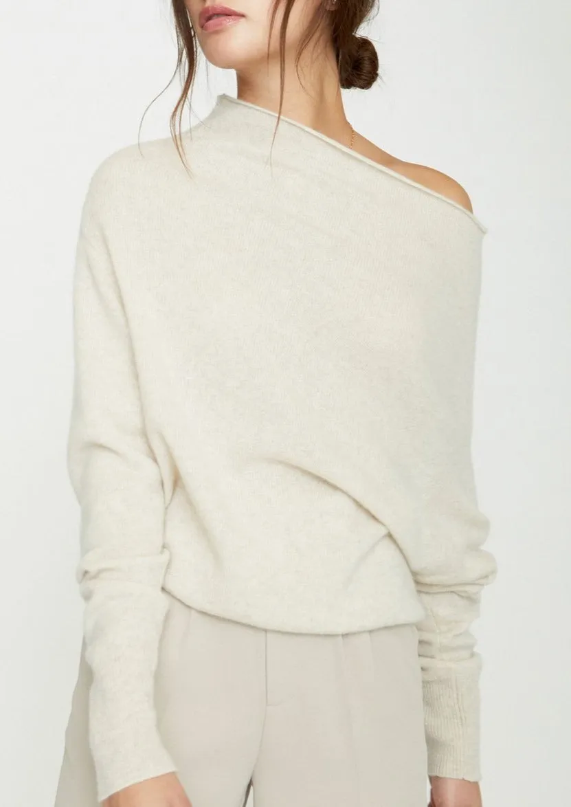 Lori Off Shoulder - Bisque Melange