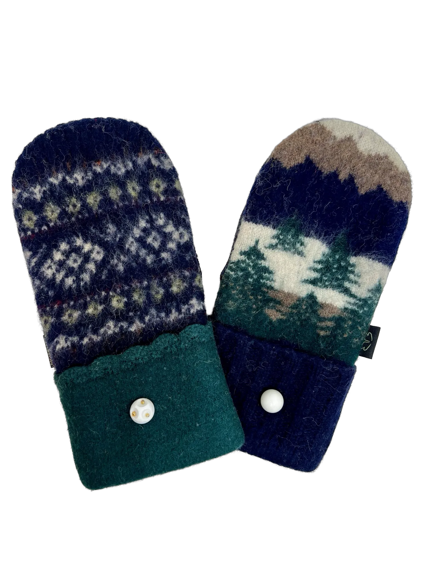 One of a Kind Sweater Mittens 376