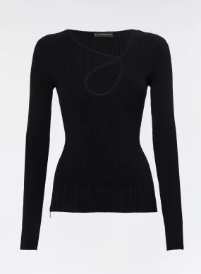 "DNA" Neckline Sweater