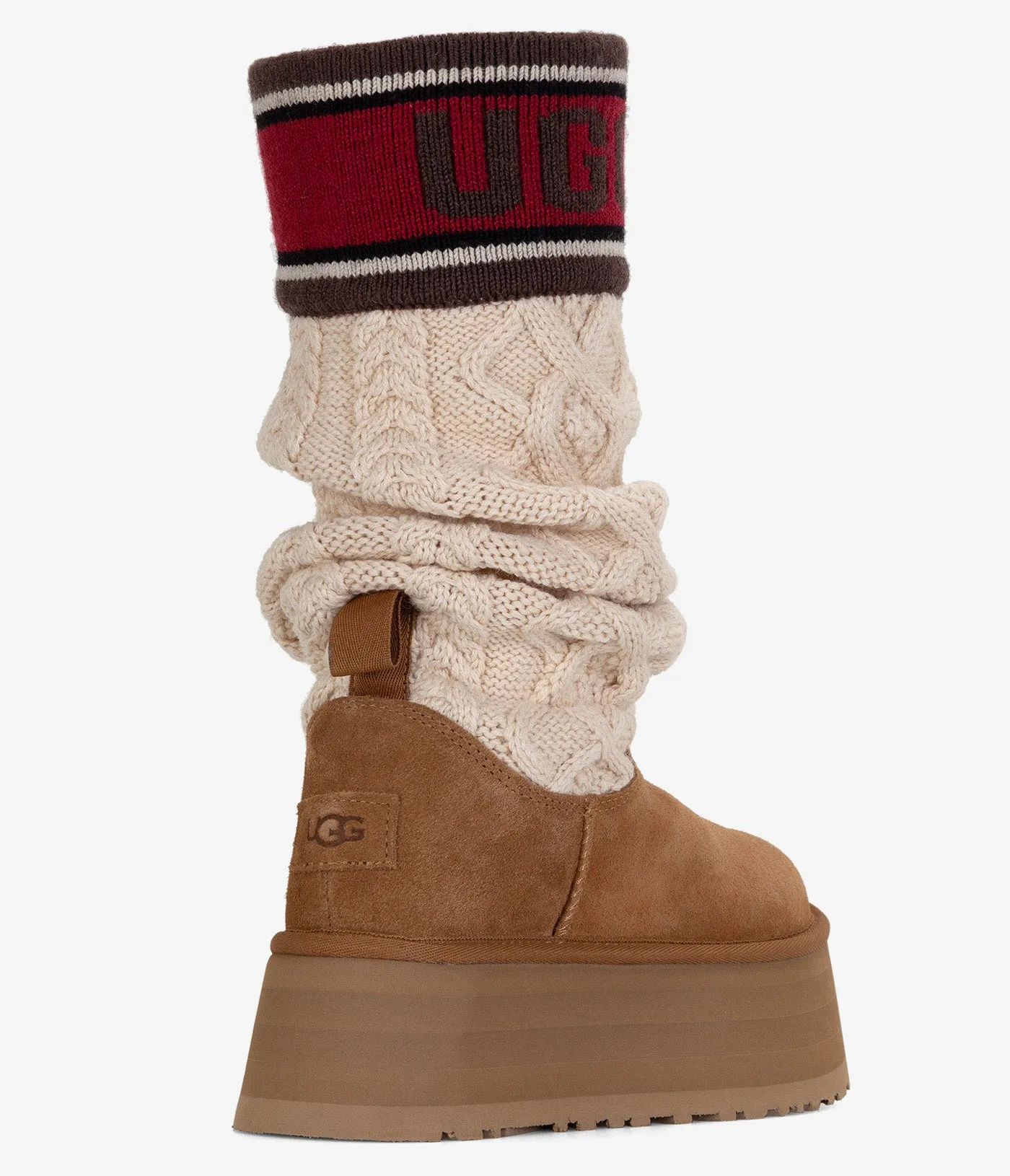 UGG Classic Womens Sweater Letter Boot - Cozy and Stylish Footwear