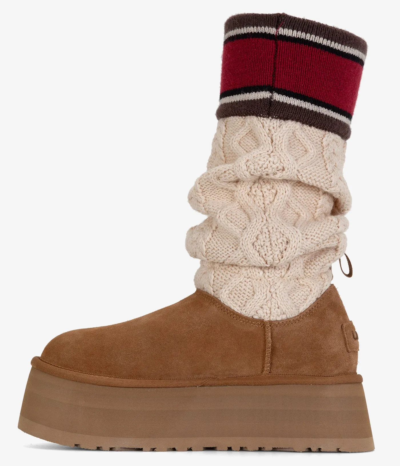 UGG Classic Womens Sweater Letter Boot - Cozy and Stylish Footwear