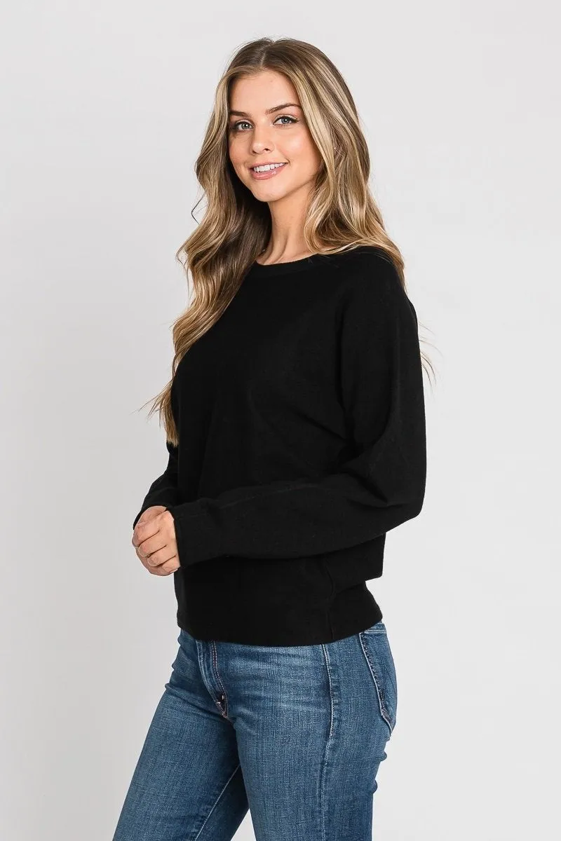 Viscose Classic Lightweight Crewneck Sweater