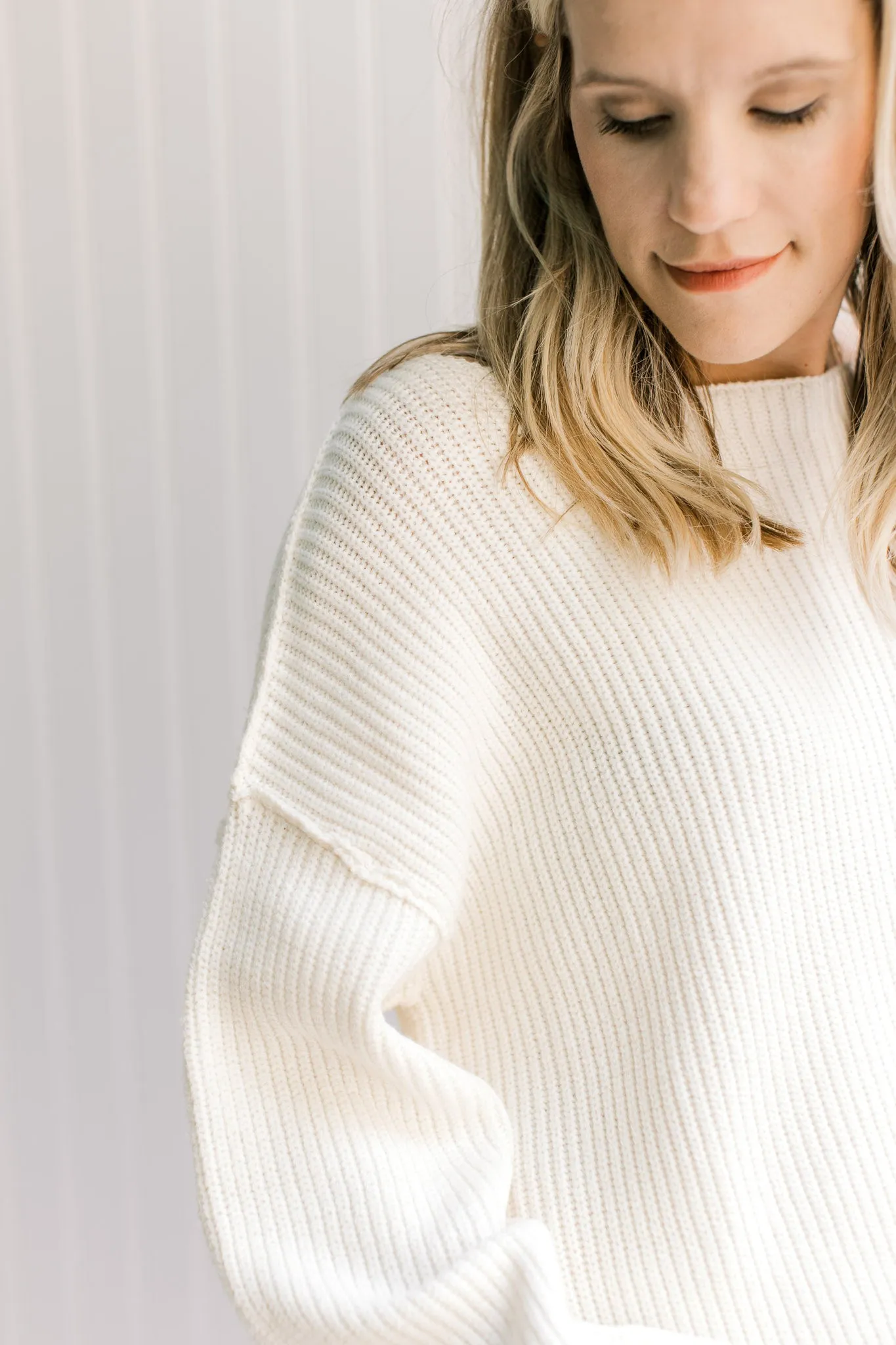 X Aria Ivory Sweater